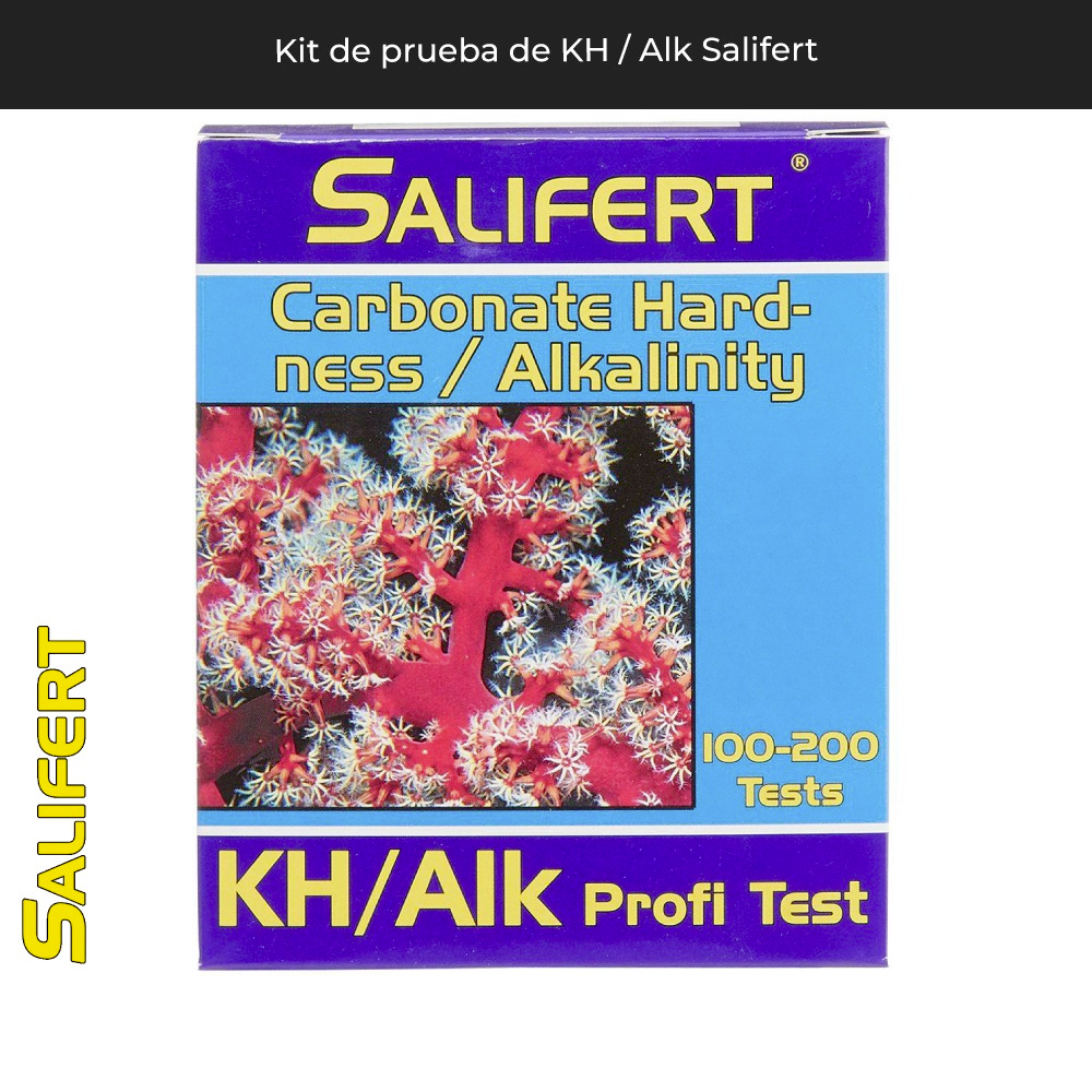 Kit de prueba de KH / Alk Salifert