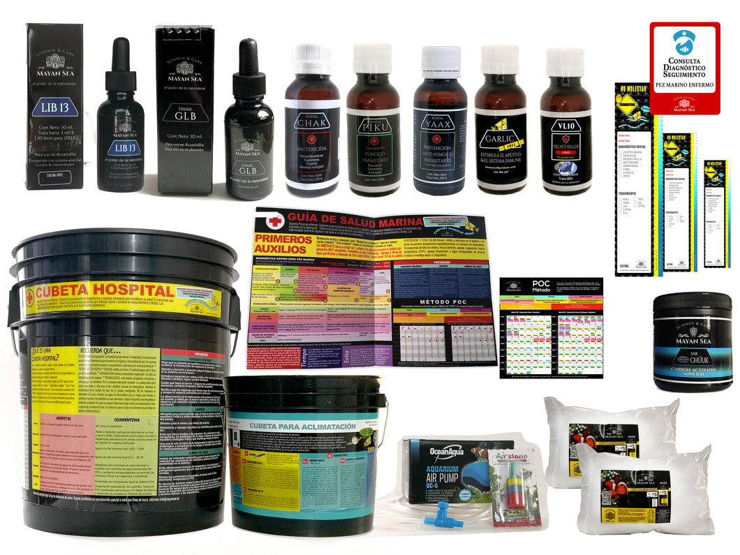Clinical Kit for Ornamental Marine Fish 20% discount when paying.