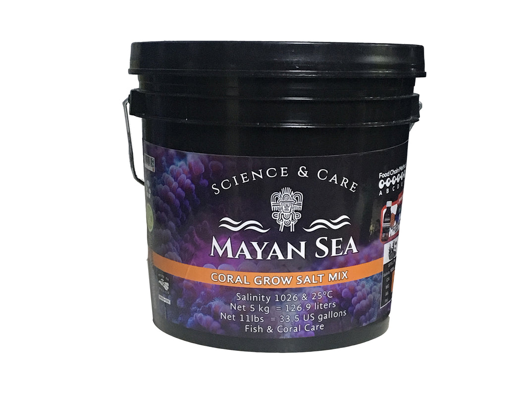 Coral Grow Mayan Sea Salt 5Kg