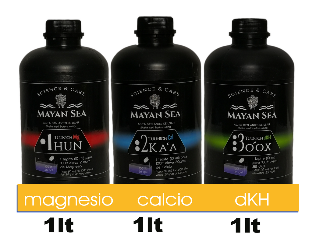 Tunich Kit Additives of Macroelements for Corals Calcium, Magnesium DKH